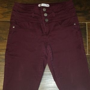 MAROON Pants